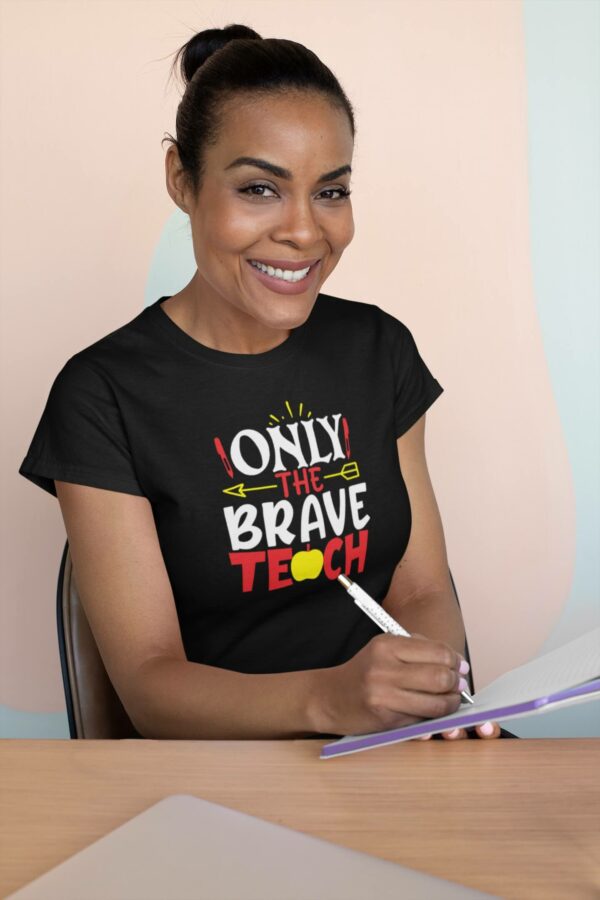 Brave Teacher T-Shirts Impressed Graphics