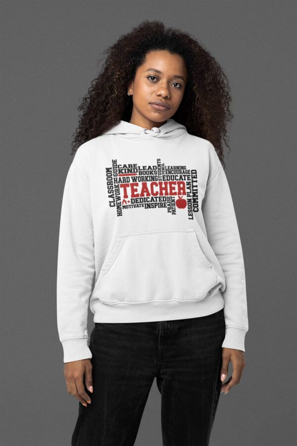 I Am A Teacher Hoodie Impressed Graphics