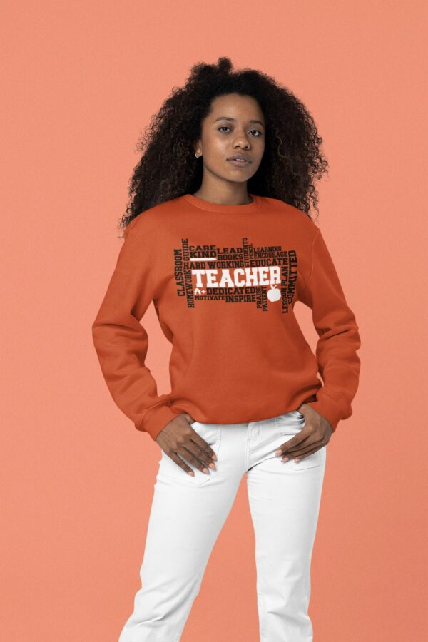 I Am A Teacher Sweatshirt Impressed Graphics