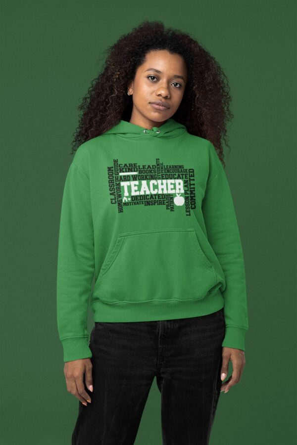 I Am A Teacher Hoodie Impressed Graphics