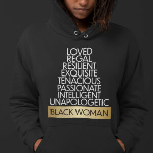 I am a Black Woman Hoodie by Impressed Graphics