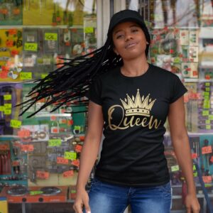 Queen T-Shirt by Impressed Graphics