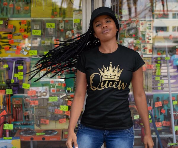 Queen T-Shirt by Impressed Graphics