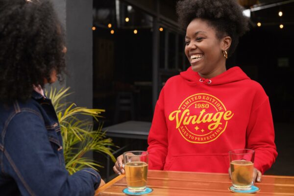 Vintage Hoodies by Impressed Graphics