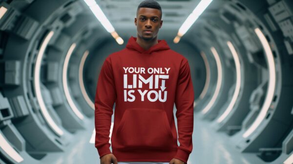 Your Only Limit Hoodies by Impressed Graphics