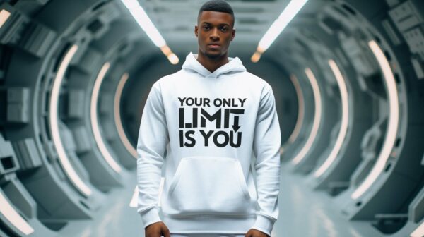 Your Only Limit Hoodies by Impressed Graphics